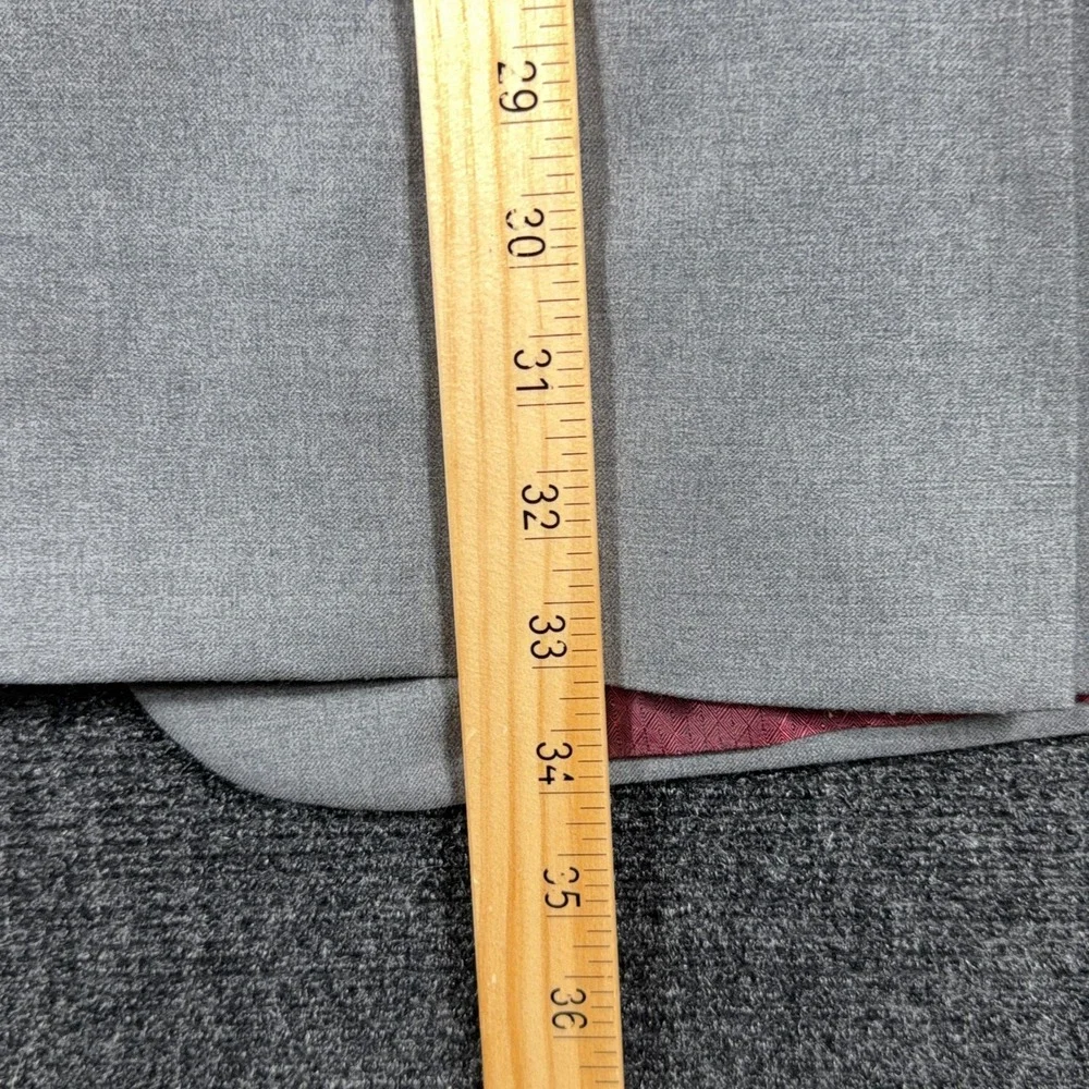 Loro Piana Super 130s Wool 3 Button Blazer Stefano Genovese 44‎ LN Grey Italy
